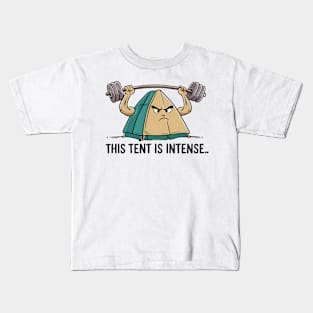 This Tent Is Intense Funny Hiking and Camping Kids T-Shirt